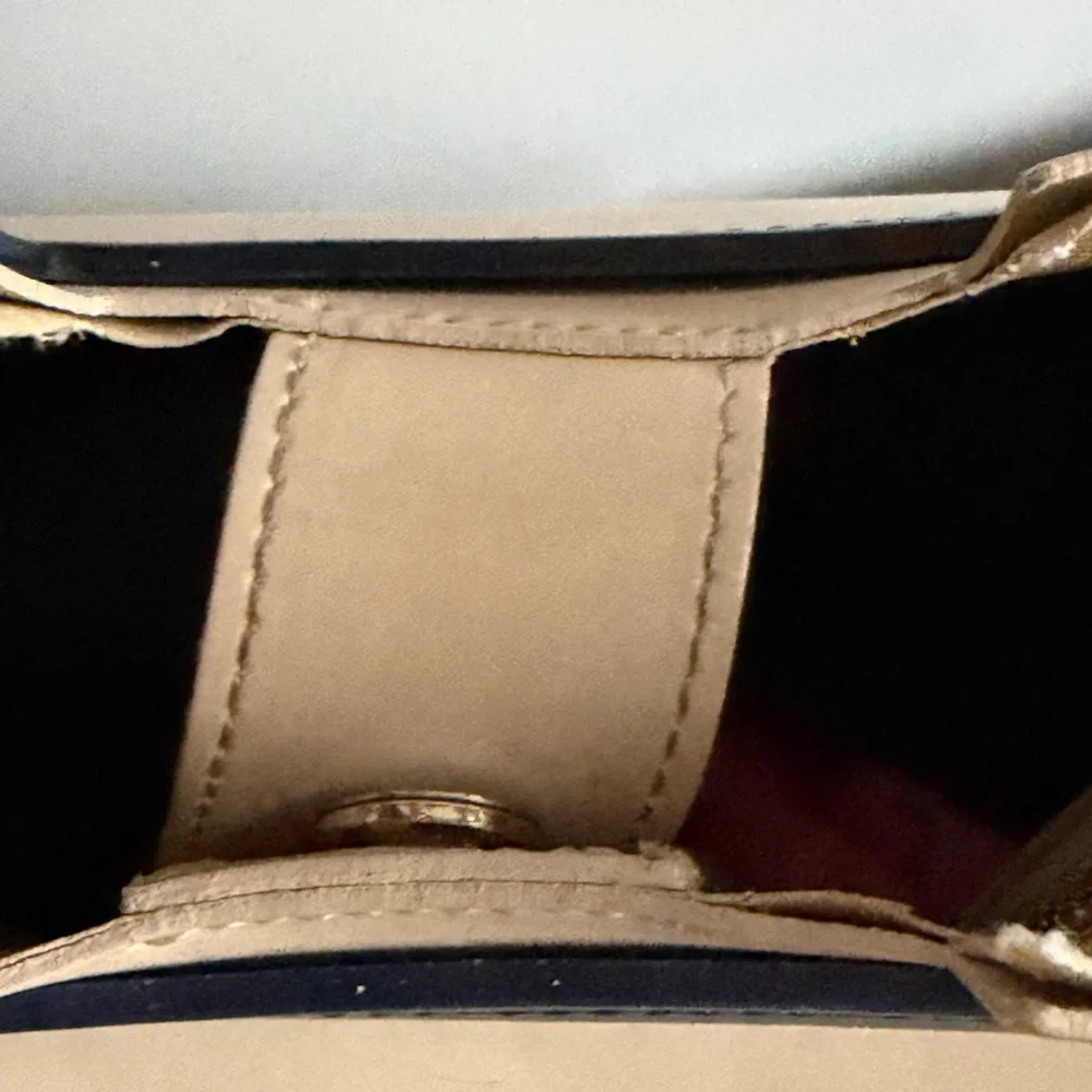 Vintage Vera Pelle Italian Leather Colorblock Tote – Made in Italy - Picture 10 of 11